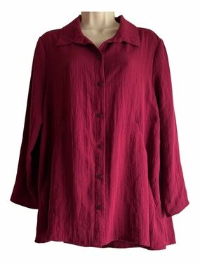 Habitat Crinkle A Line Tunic Top